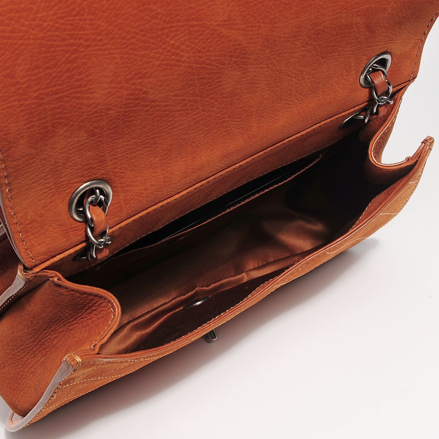 Chanel Suede Coco Twin Large Flap Marron 5 of 9