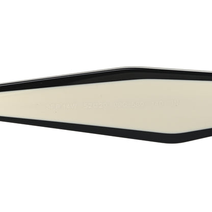Prada Acetate Square Sunglasses SPR 14W Black White 6 of 7