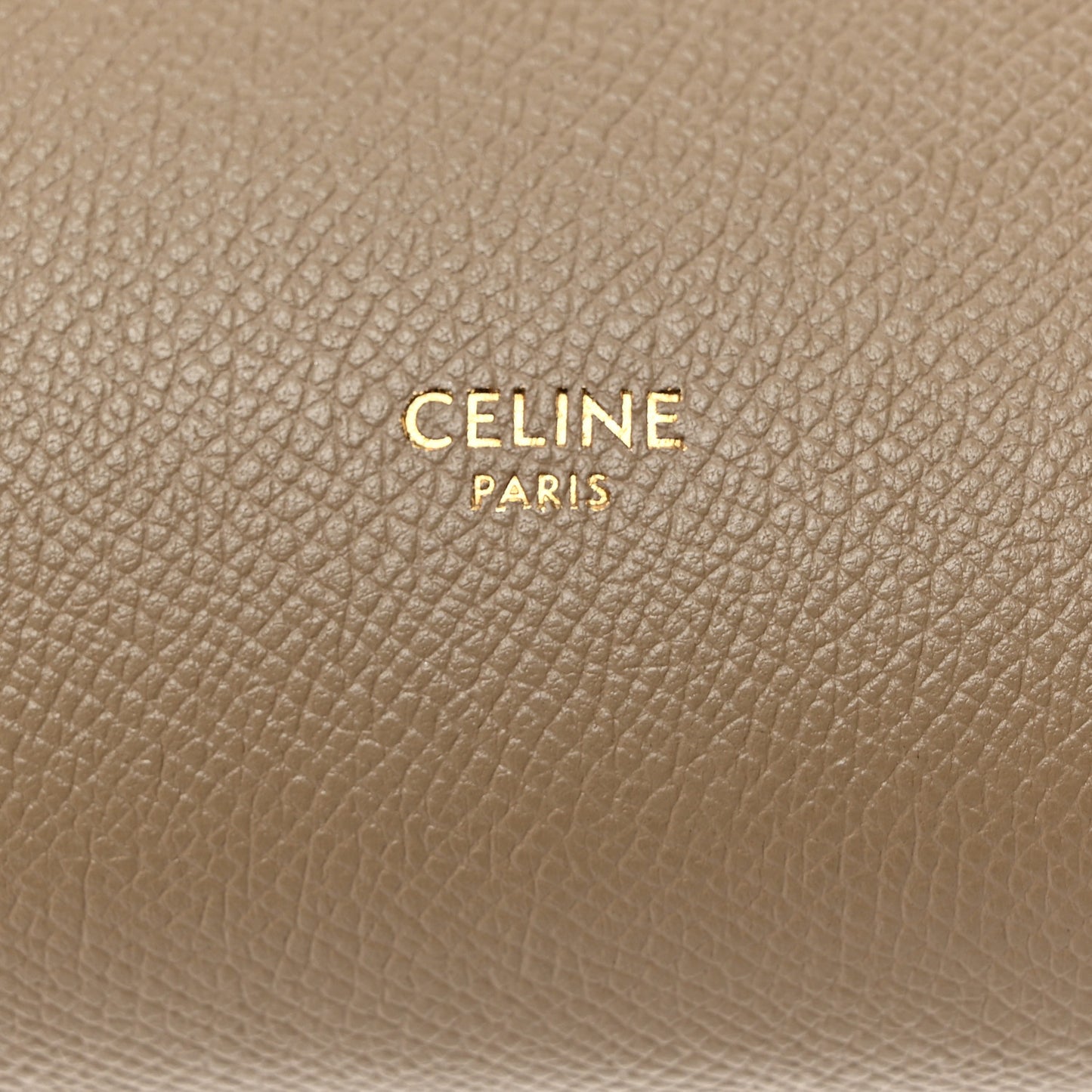 Grained Calfskin Nano Belt Bag Light Taupe