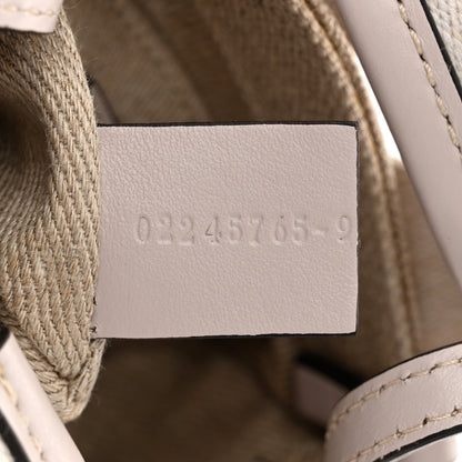 Chloe Cotton Calfskin Nano Woody Ribbon Tote White Pink 7 of 10