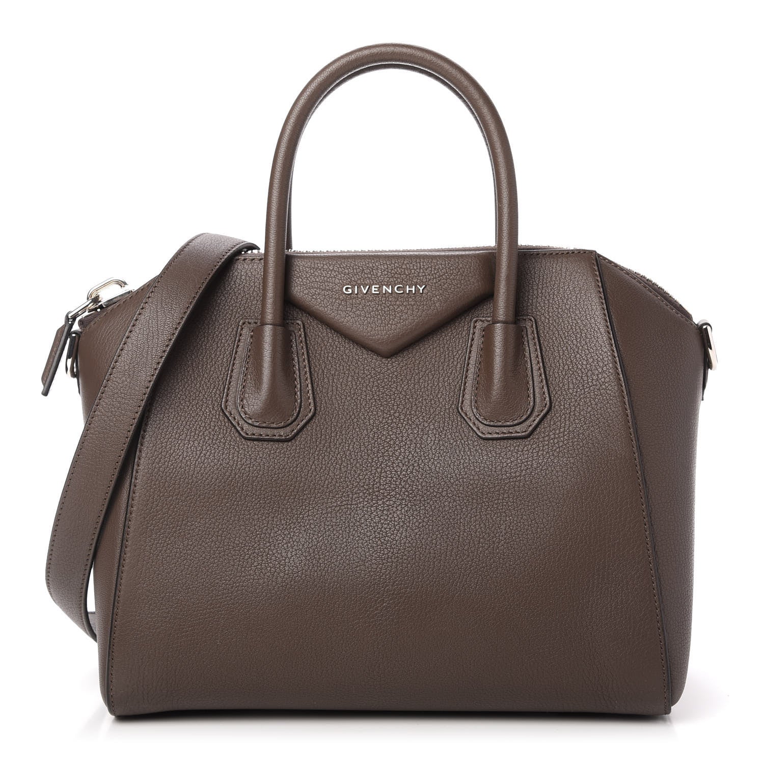 Givenchy Sugar Goatskin Small Antigona Heather Grey 1 of 10