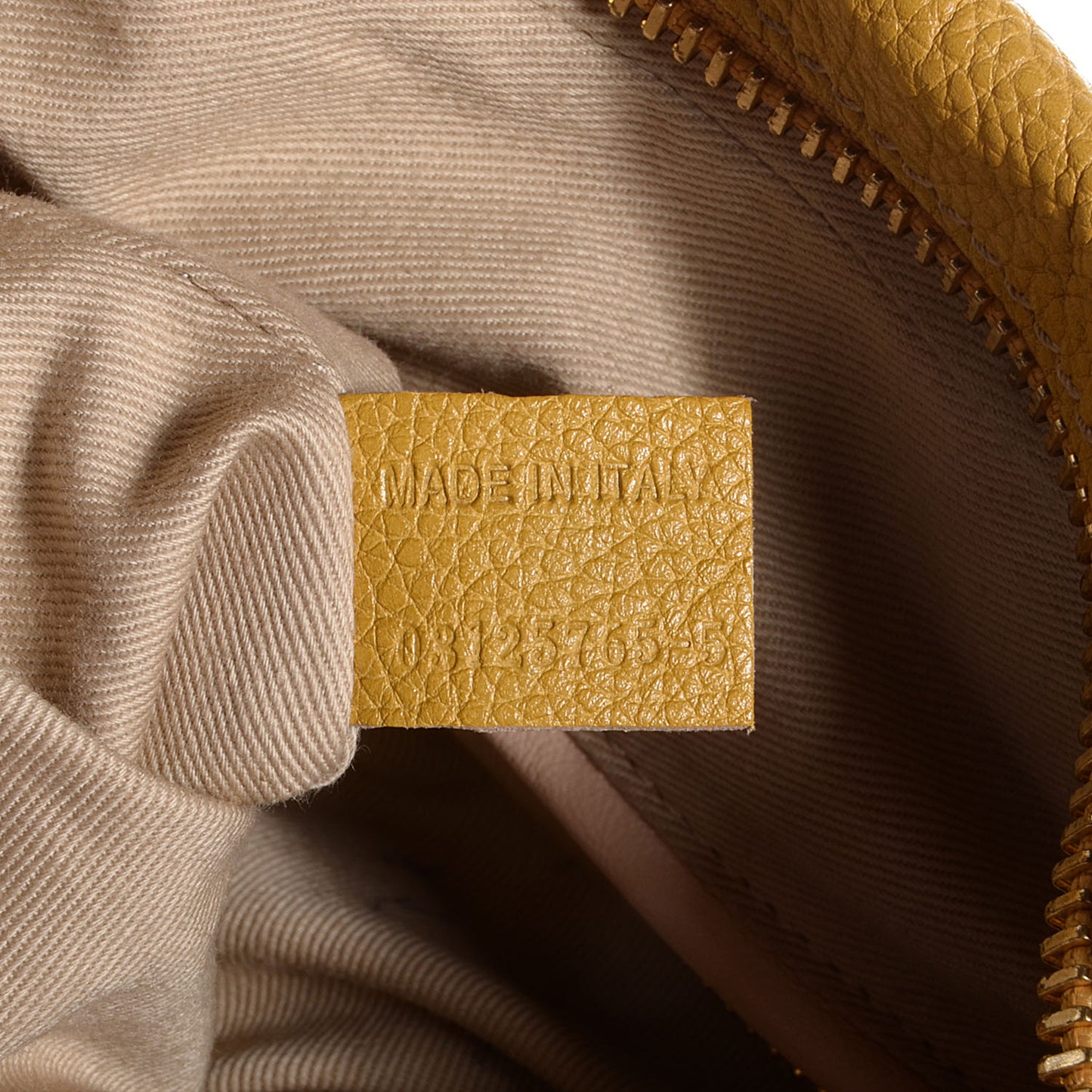 Calfskin Medium Paraty Mustard