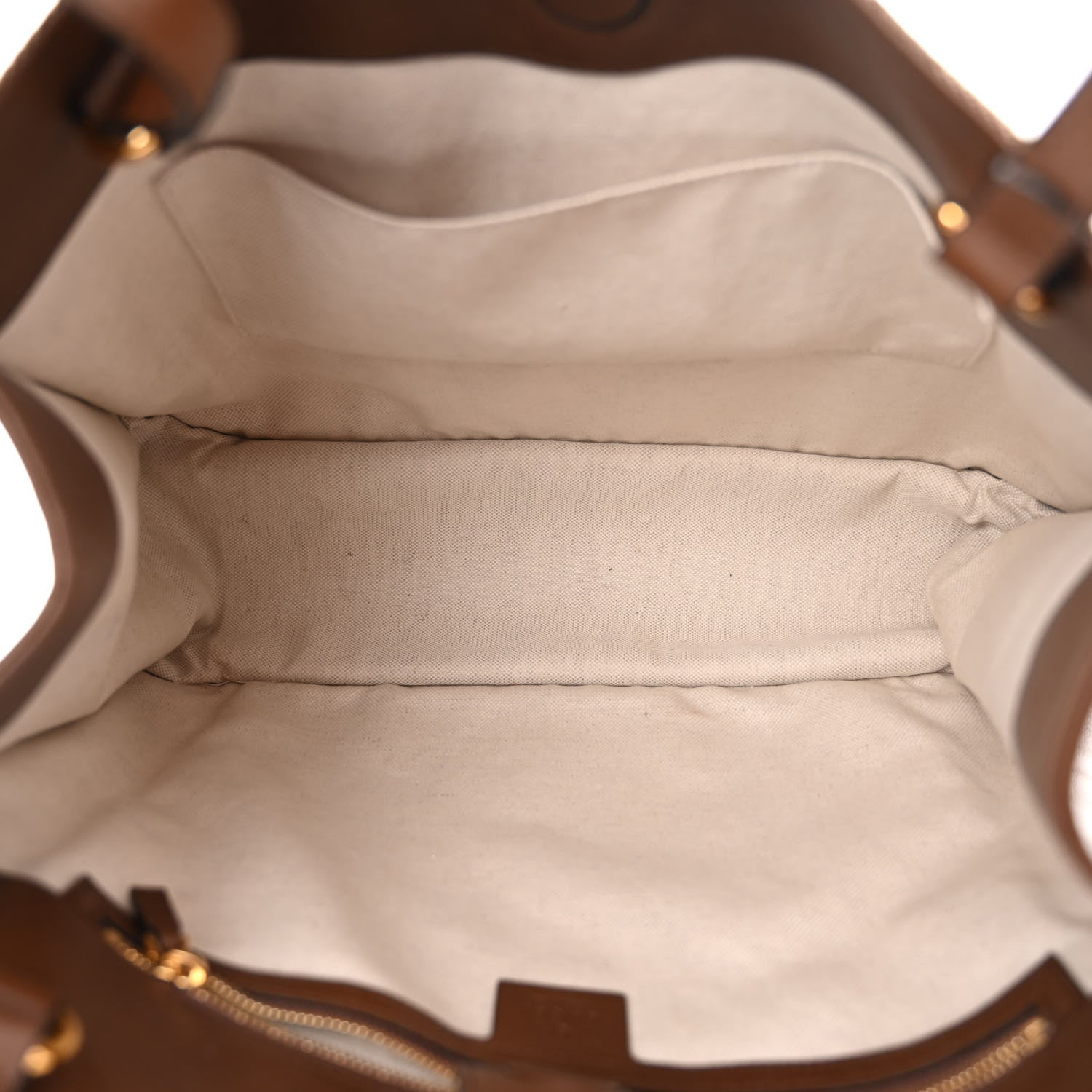 Gucci Monogram Horsebit 1955 Tote Bag Beige Brown Sugar 5 of 11