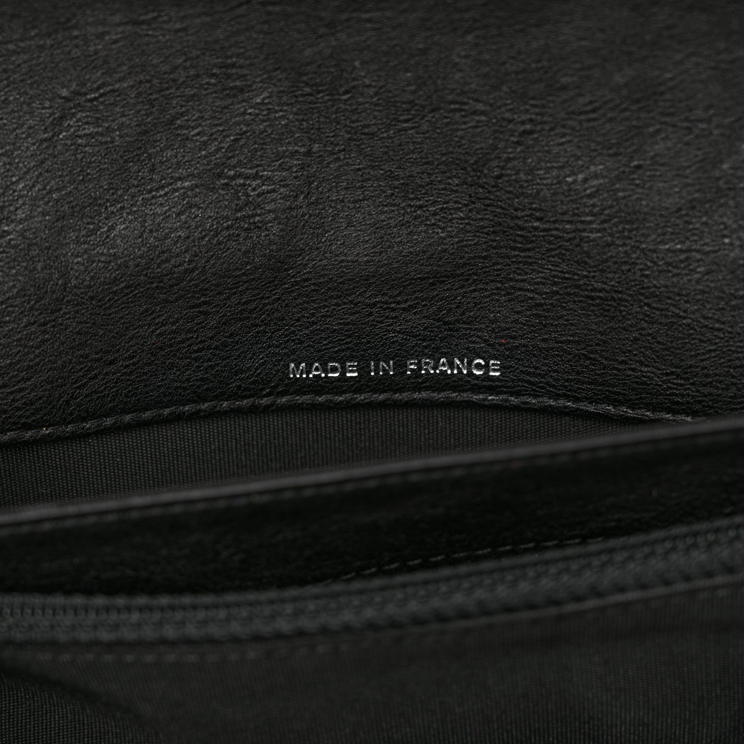 Chanel Calfskin Quilted Chain Around Boy Wallet On Removable Chain WOC Black 8 of 12
