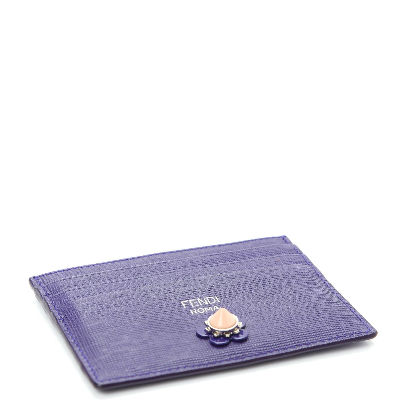 Vitello Elite Flowerland Card Holder Purple Rain Multicolor