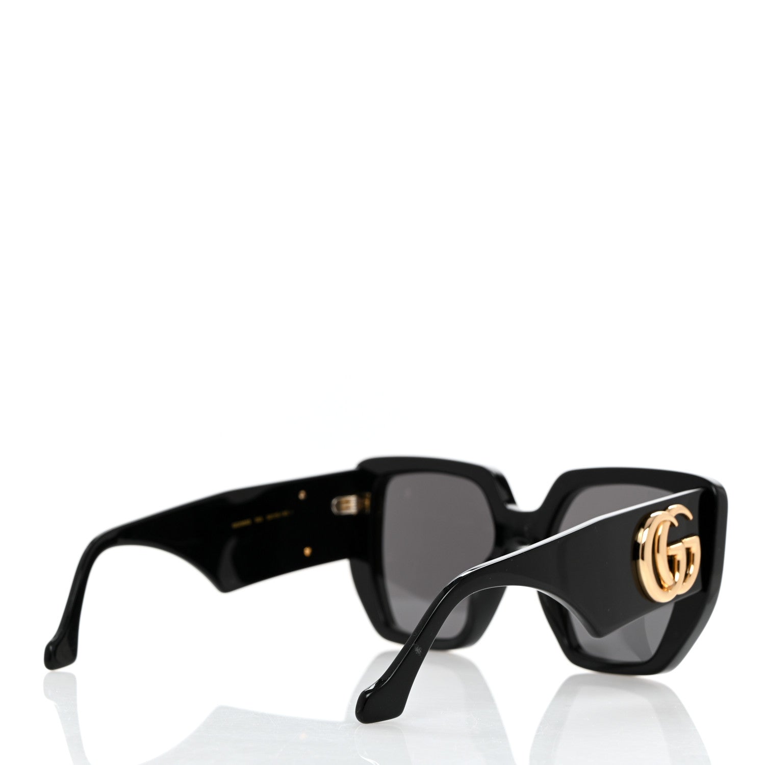 Gucci Acetate Square Frame Sunglasses GG0956S Black 4 of 8
