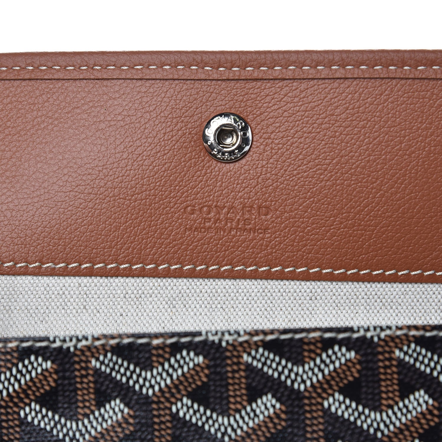 Goyard Goyardine Saint Louis GM Black Gold 9 of 11