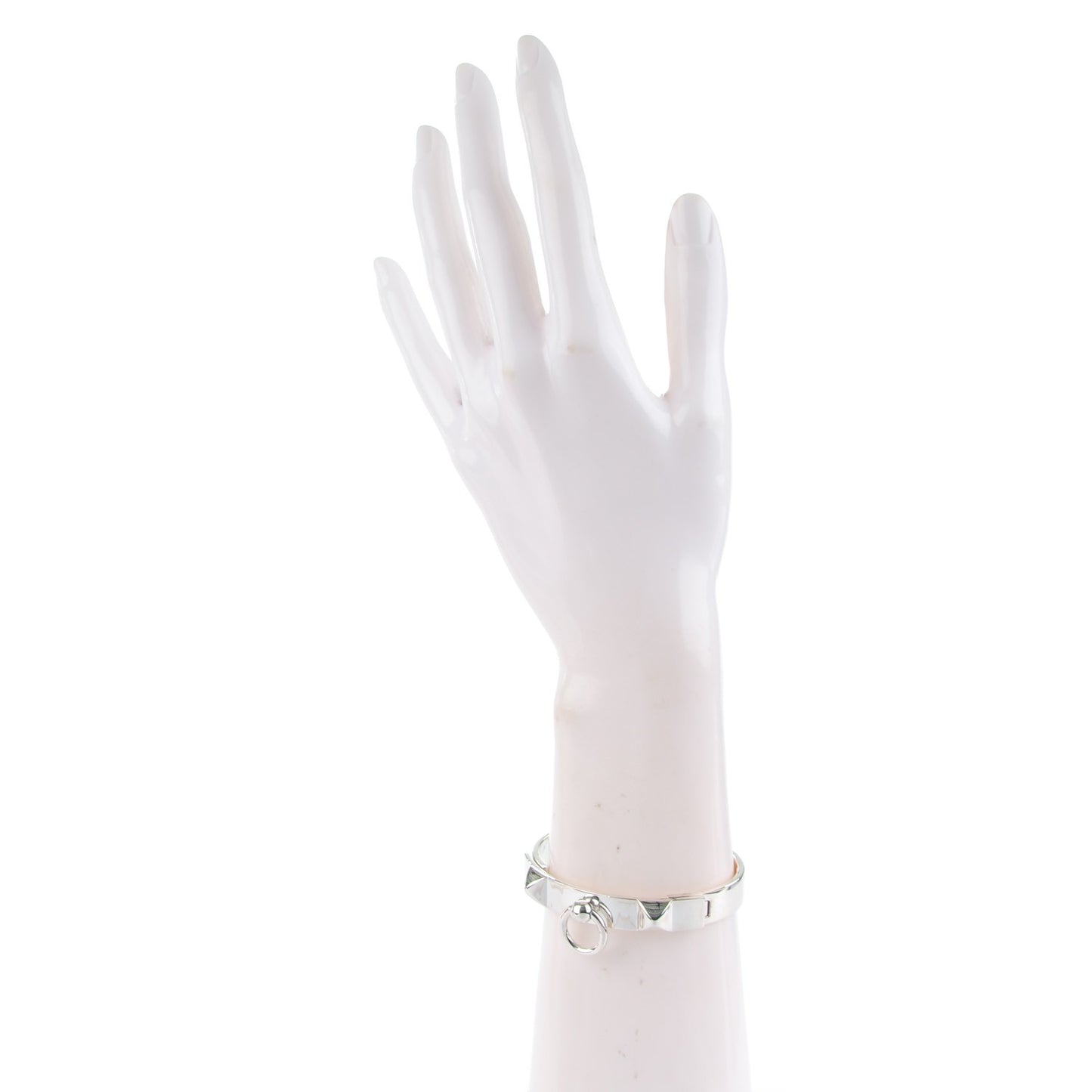 Sterling Silver PM Collier De Chien Bracelet SH
