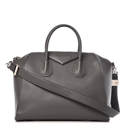 Givenchy Sugar Goatskin Medium Antigona Dark Grey 1 of 11
