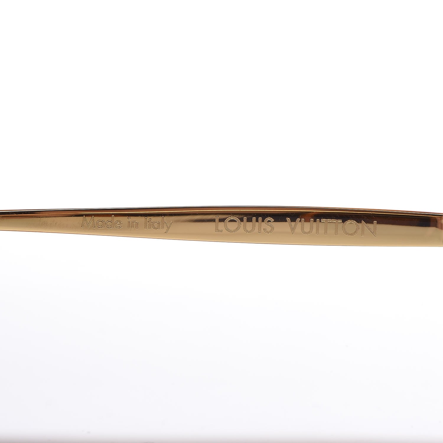 Louis Vuitton Lily Sunglasses Z0371U Brown Glitter 6 of 9