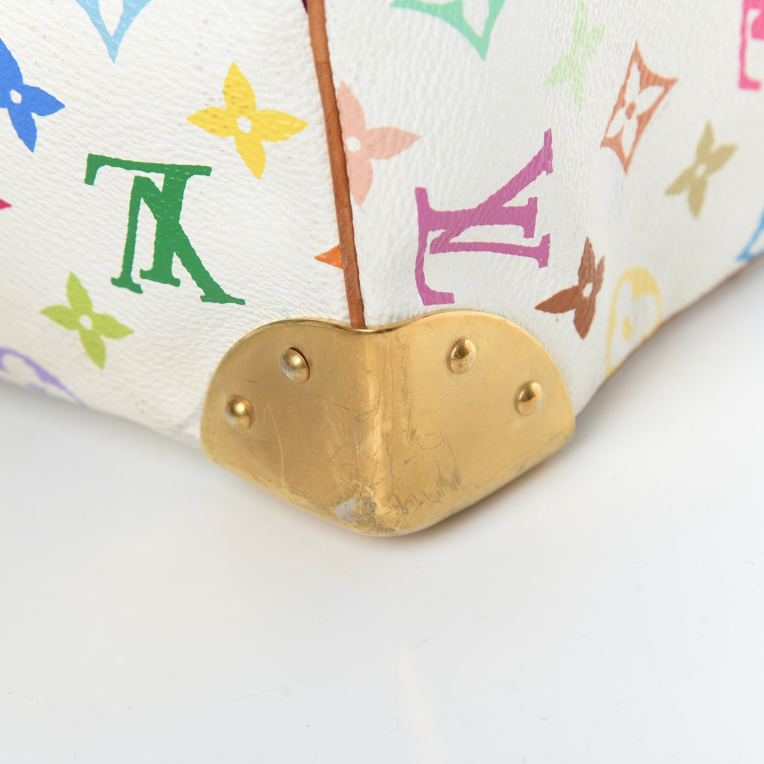 Louis Vuitton Monogram Multicolor Speedy 30 White 11 of 17