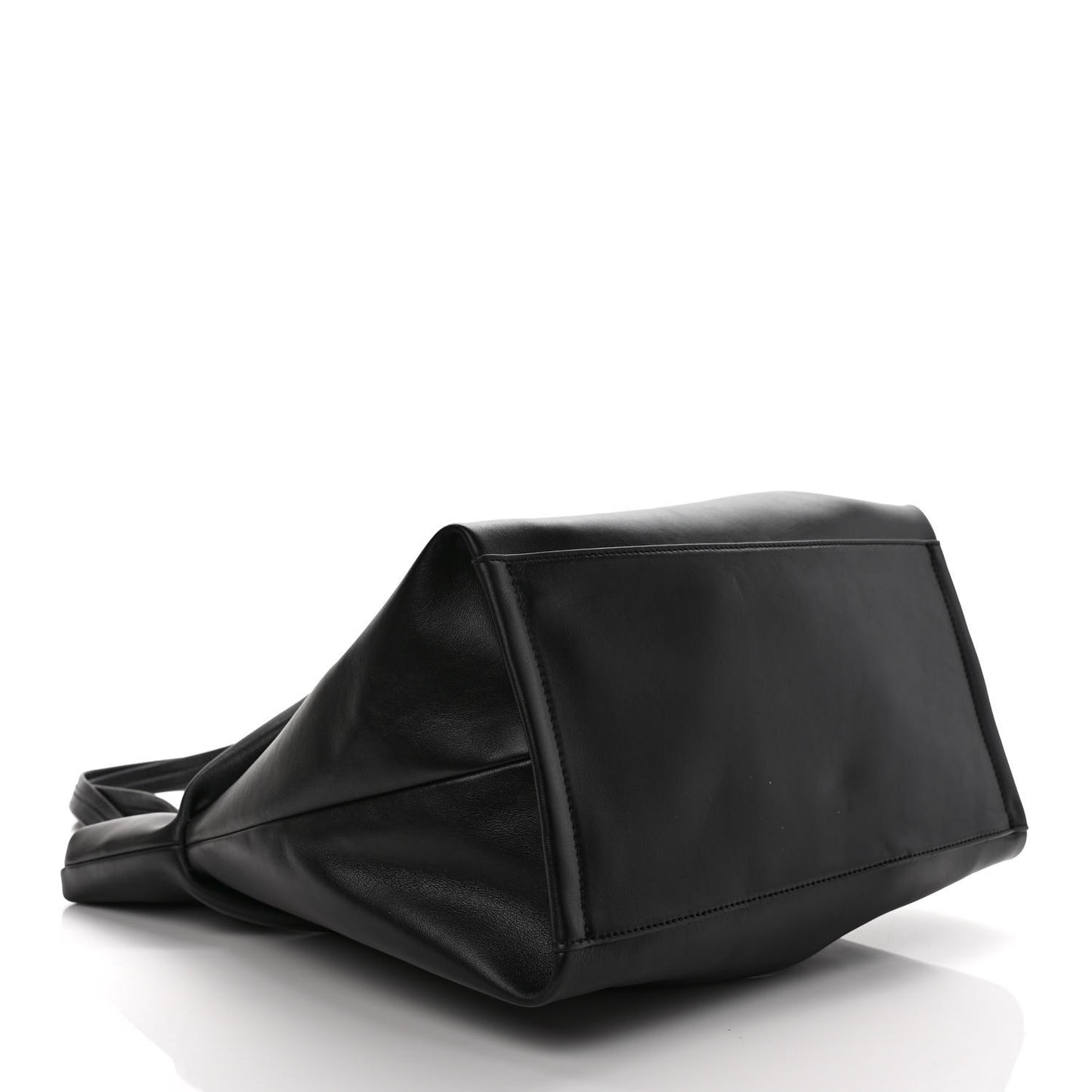 Calfskin Judy East West Tote Black
