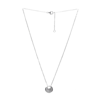 Cartier 18K White Gold Diamond XS Amulette de Pendant Necklace 3 of 5