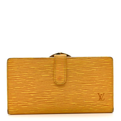 Louis Vuitton Epi Continental French Purse Wallet Tassil 1 of 13