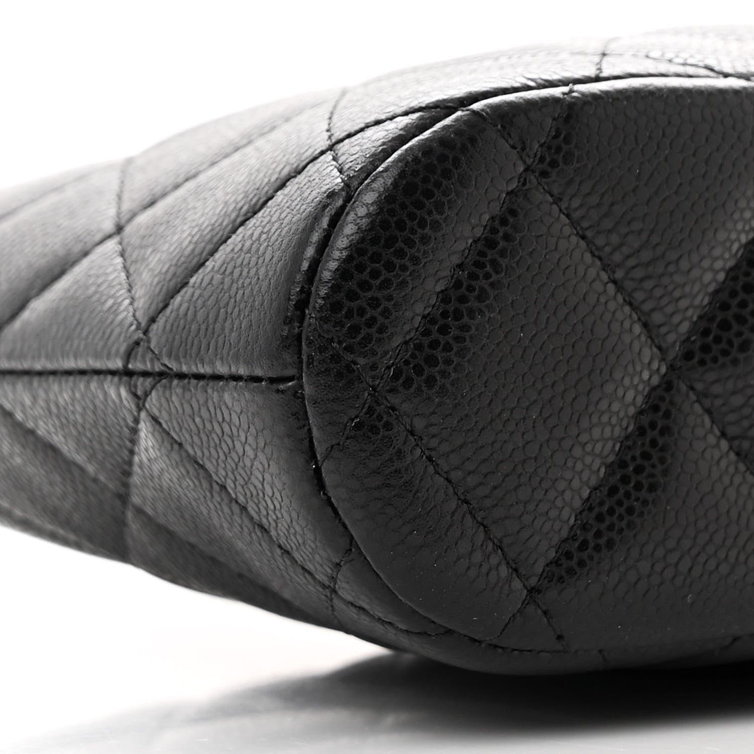 Chanel Caviar Quilted Classic Clutch with Chain Black 9 of 10
