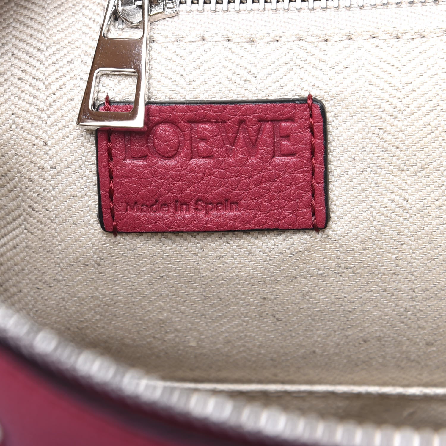 Loewe Calfskin Small Goya Backpack Raspberry 5 of 8