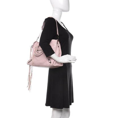 Balenciaga Agneau Classic Hardware City Rose Poudre Rose Petunia 2 of 10