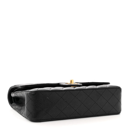 Chanel Caviar Quilted Medium Double Flap Black 4 of 11