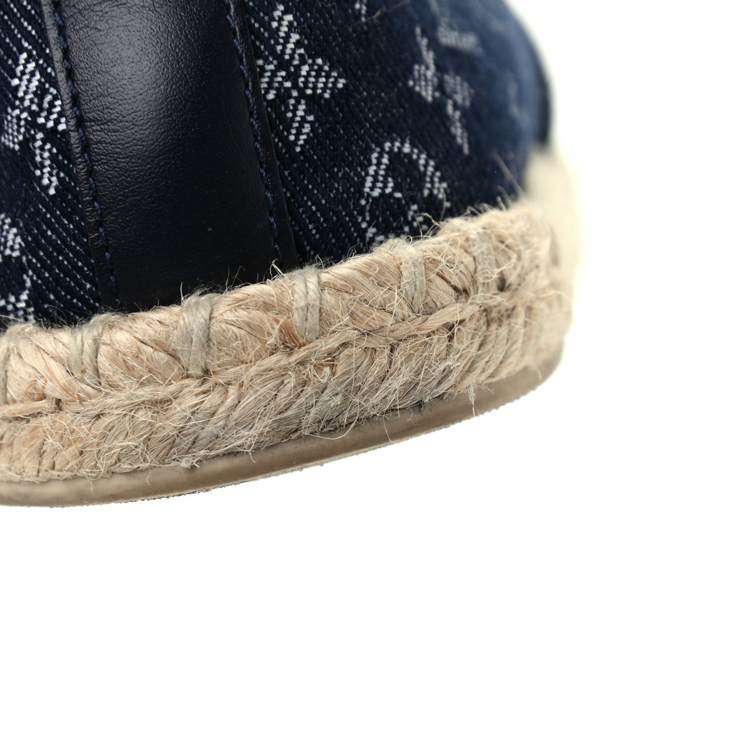 Louis Vuitton Monogram Denim Waterfall Espadrille 40 Marine 10 of 13