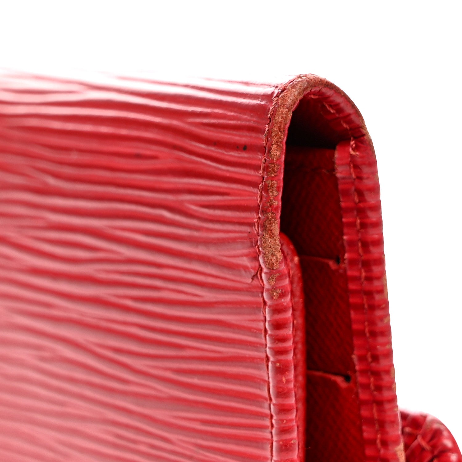 Louis Vuitton Epi Porte Tresor International Wallet Castillan Red 13 of 13