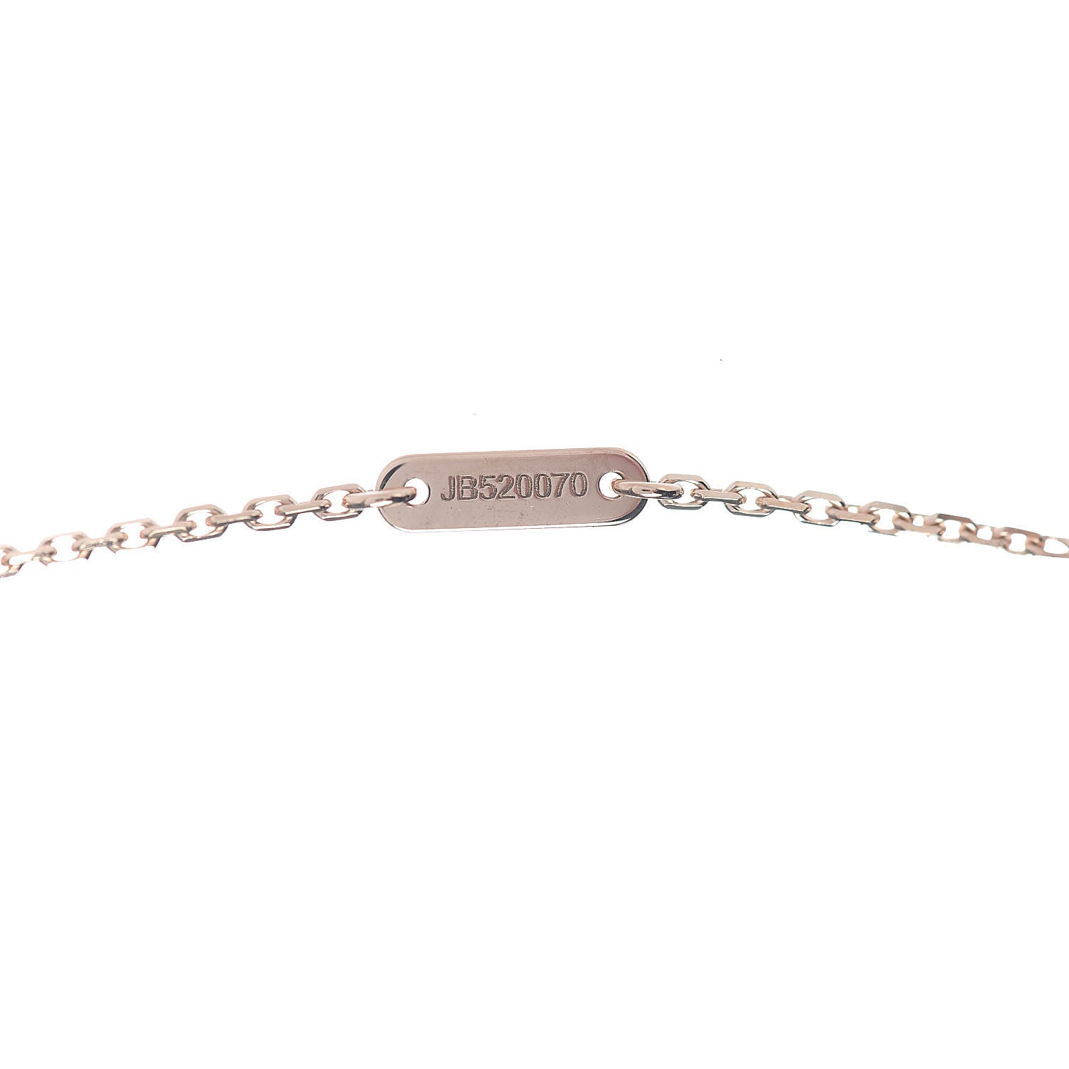 Van Cleef & Arpels 18K Rose Gold Sweet Alhambra Pendant Necklace 7 of 8