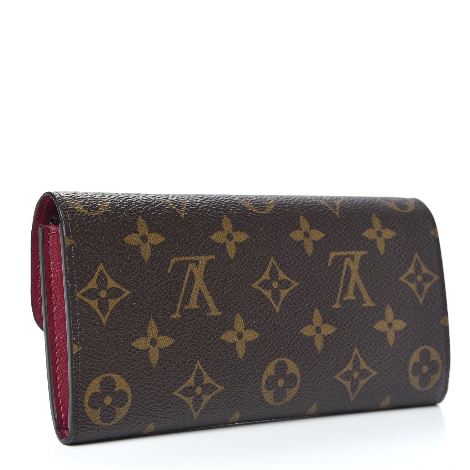 Louis Vuitton Monogram Emilie Wallet Fuchsia 3 of 7