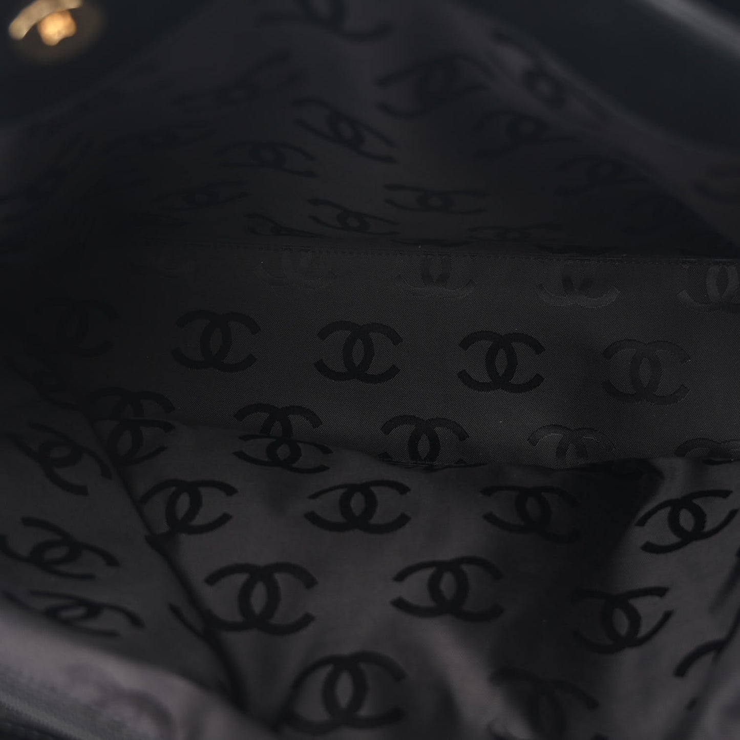 Calfskin Wild Stitch Large Tote Black