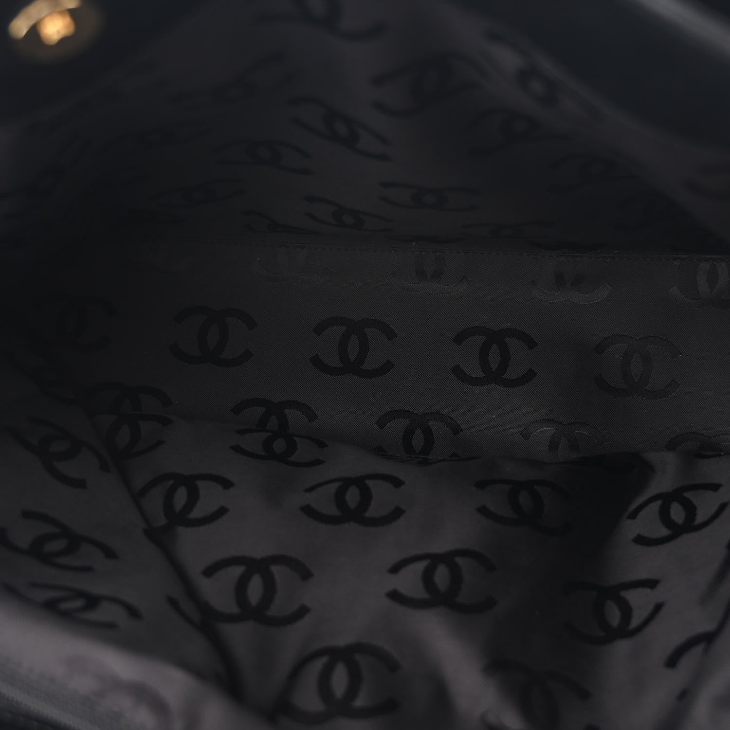 Chanel Calfskin Wild Stitch Large Tote Black 5 of 11