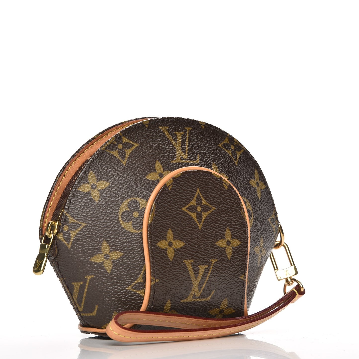 Monogram Mini Ellipse Wristlet Clutch