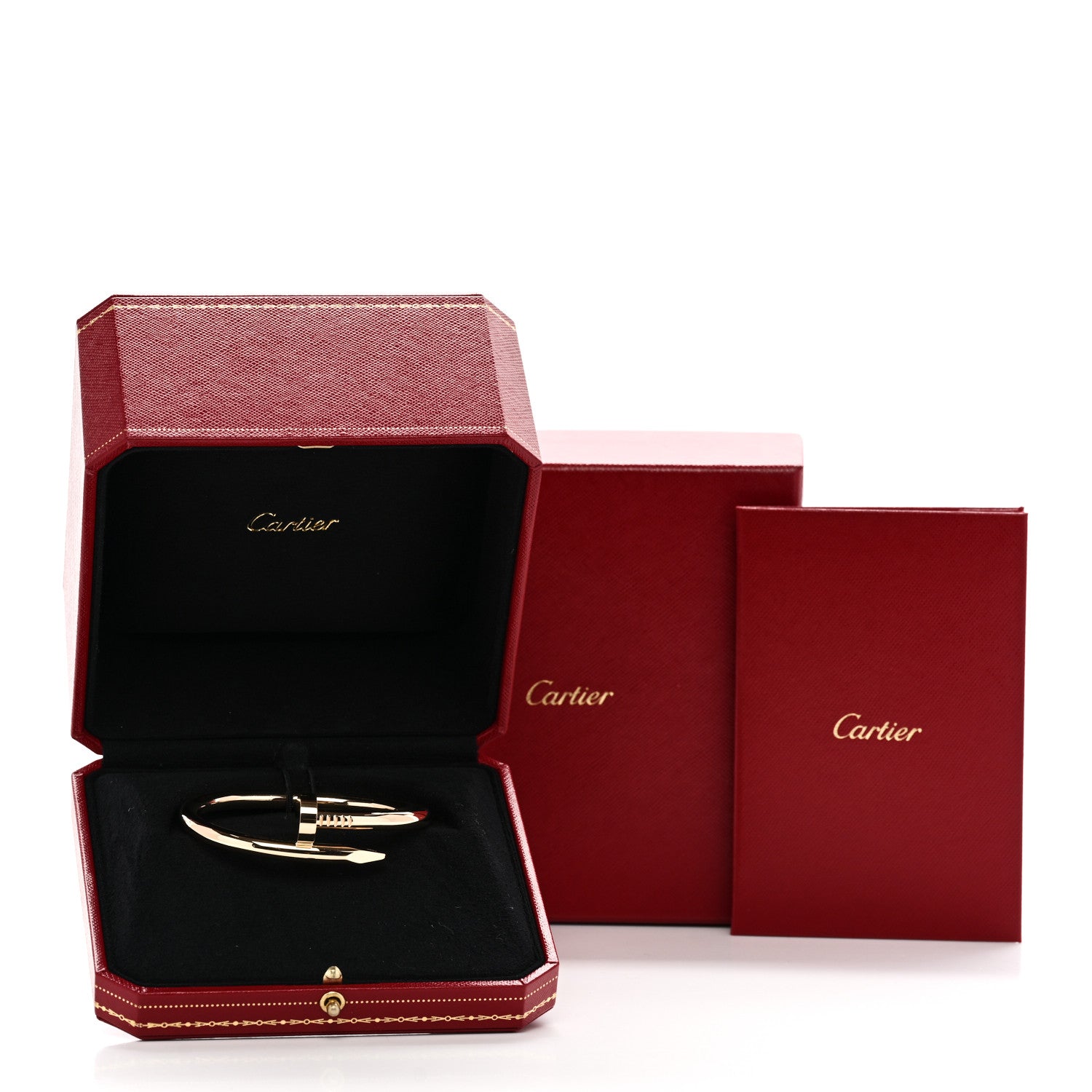 Cartier 18K Yellow Gold Juste Un Clou Large Bracelet 17 5 of 5