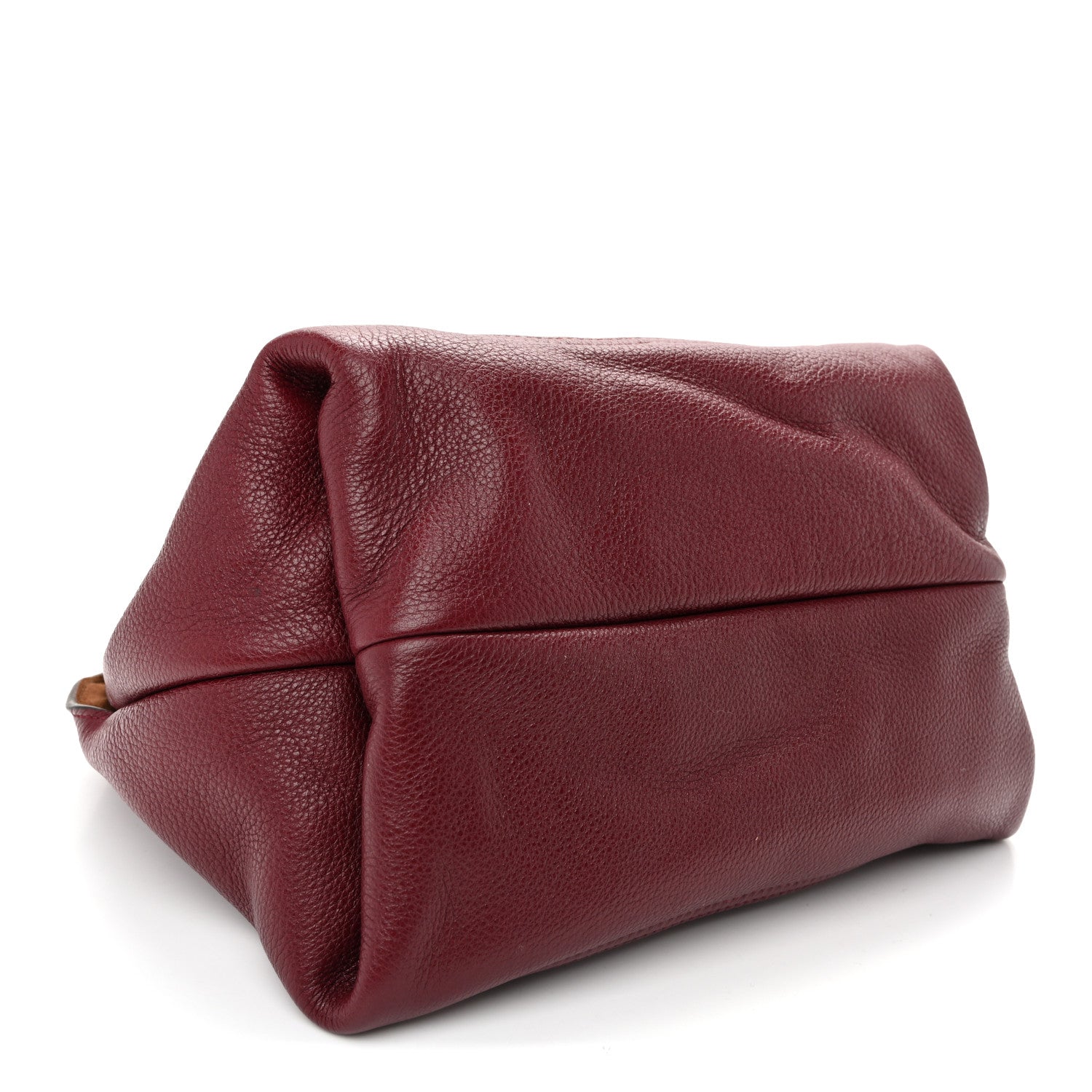 Gucci Grained Calfskin Softbit Medium Shoulder Bag Rosso Ancora 4 of 10