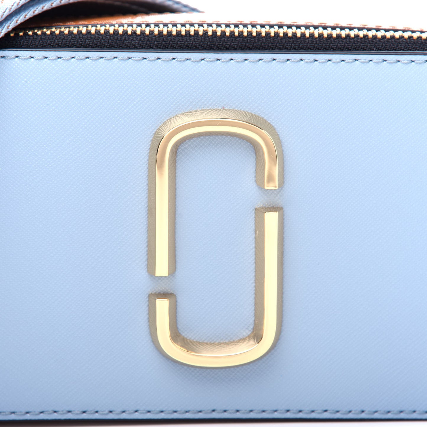 Saffiano Small Snapshot Camera Bag Skyline Blue