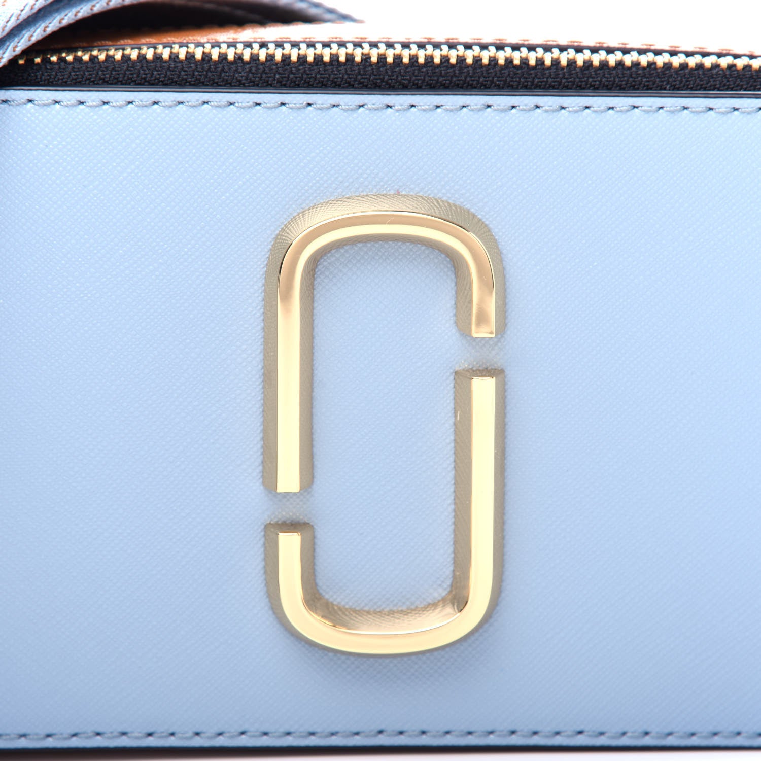 Marc Jacobs Saffiano Small Snapshot Camera Bag Skyline Blue 11 of 11