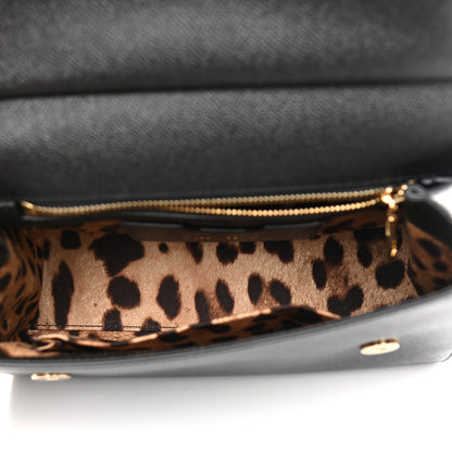 Dolce & Gabbana Dauphine Medium Miss Sicily Satchel Black 5 of 7