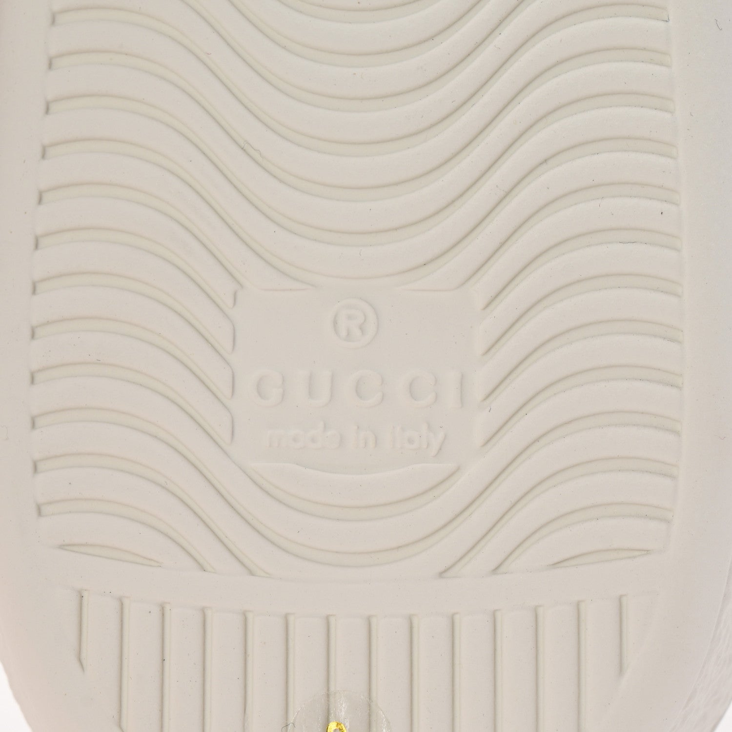 Gucci Calfskin Interlocking G Perforated Mens Ace Sneakers 8 White Grey Sky 7 of 10