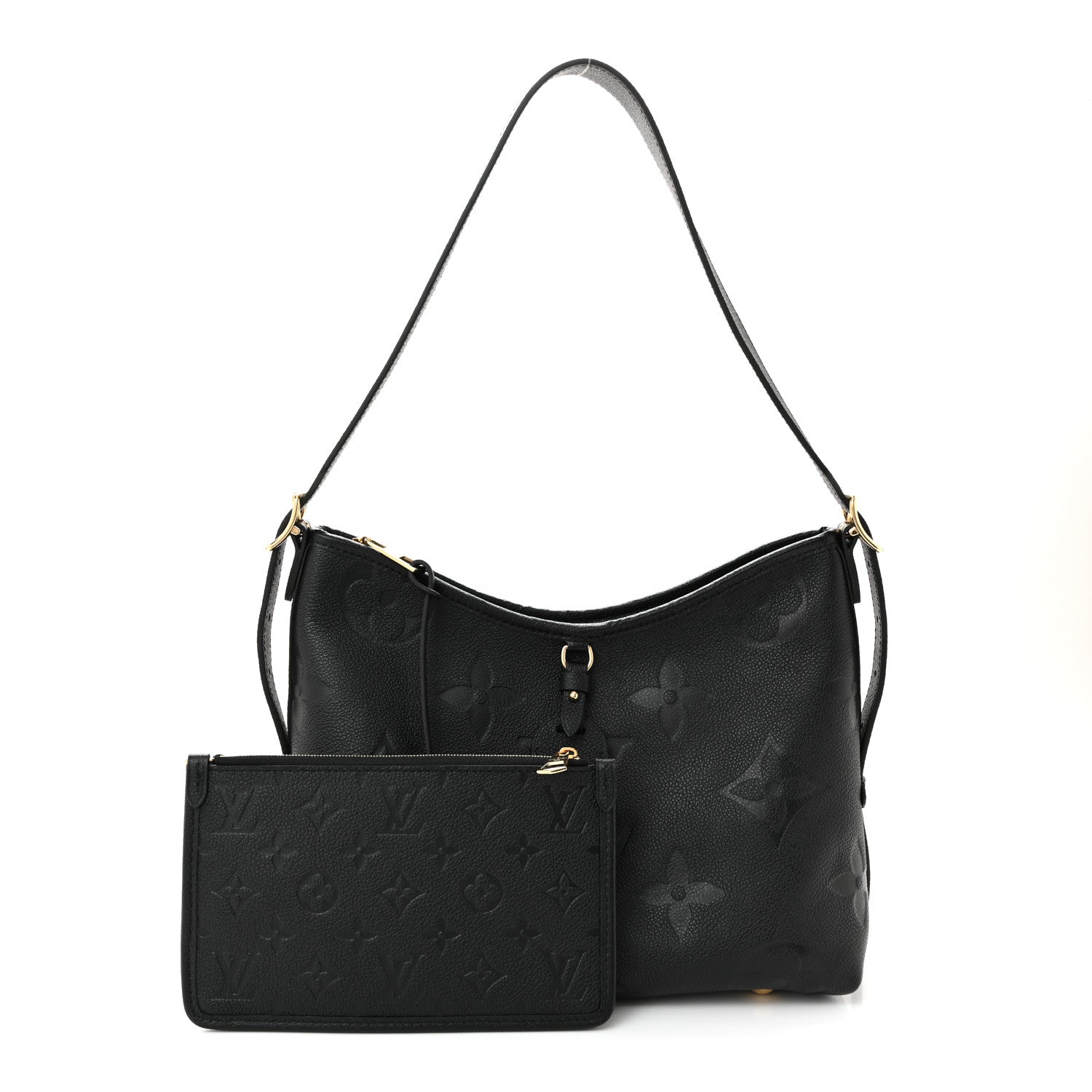 Louis Vuitton Empreinte Carryall PM Black 3 of 10