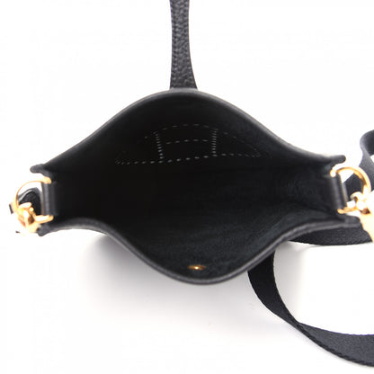 Hermes Taurillon Clemence Evelyne TPM Black 5 of 9