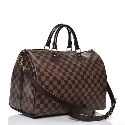 Louis Vuitton Damier Ebene Speedy Bandouliere 35 4 of 13