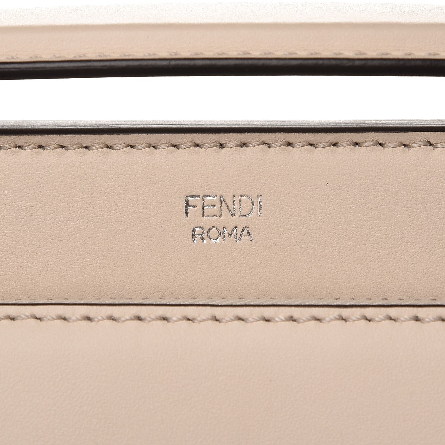 Fendi Vitello Baltico Flowerland Studded Dotcom Satchel Camelia Multicolor 6 of 12