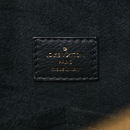 Louis Vuitton Lambskin Quilted Flowers Triangle Softy Black 5 of 10