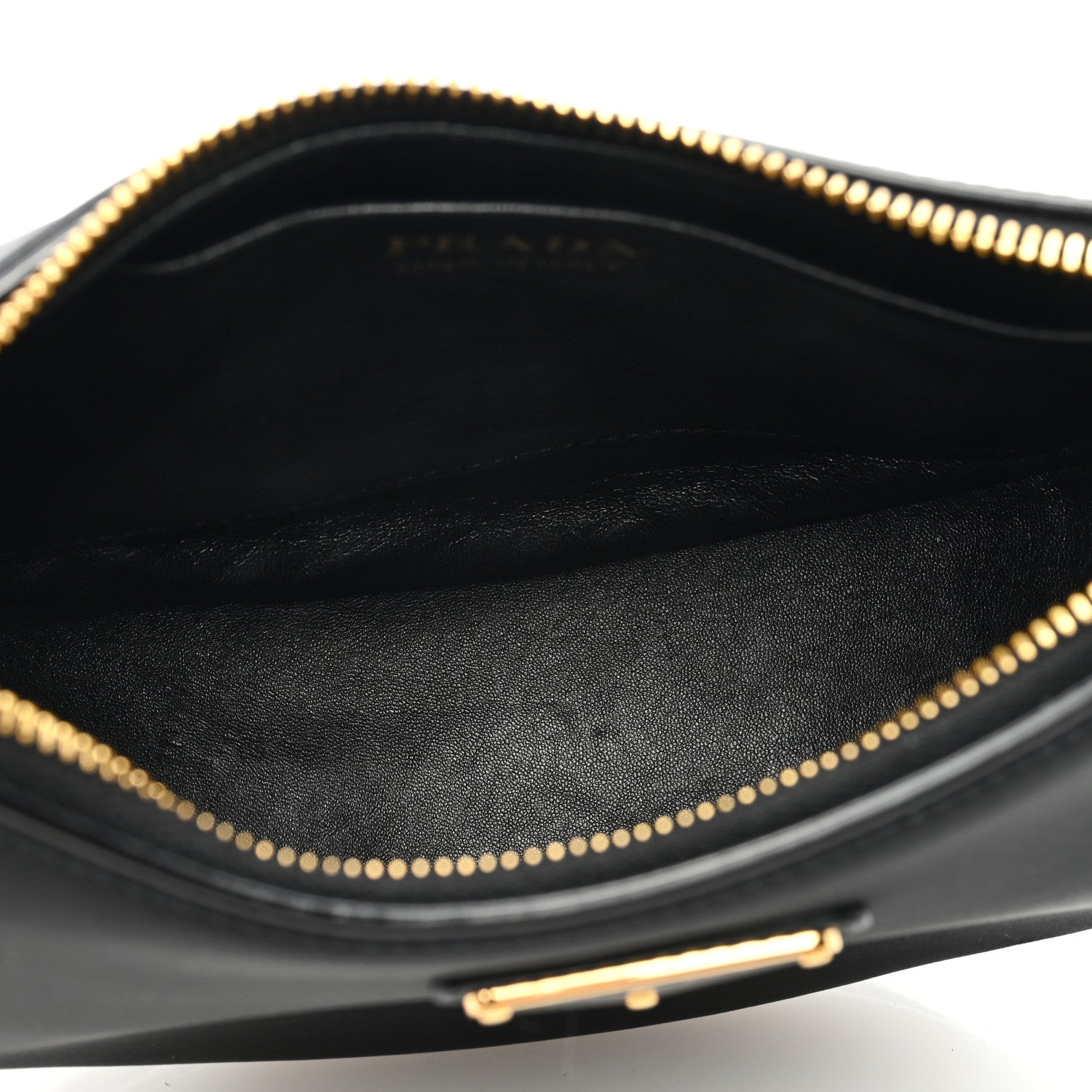 Prada Re-Nylon Spazzolato Small Arque Shoulder Bag Black 5 of 9