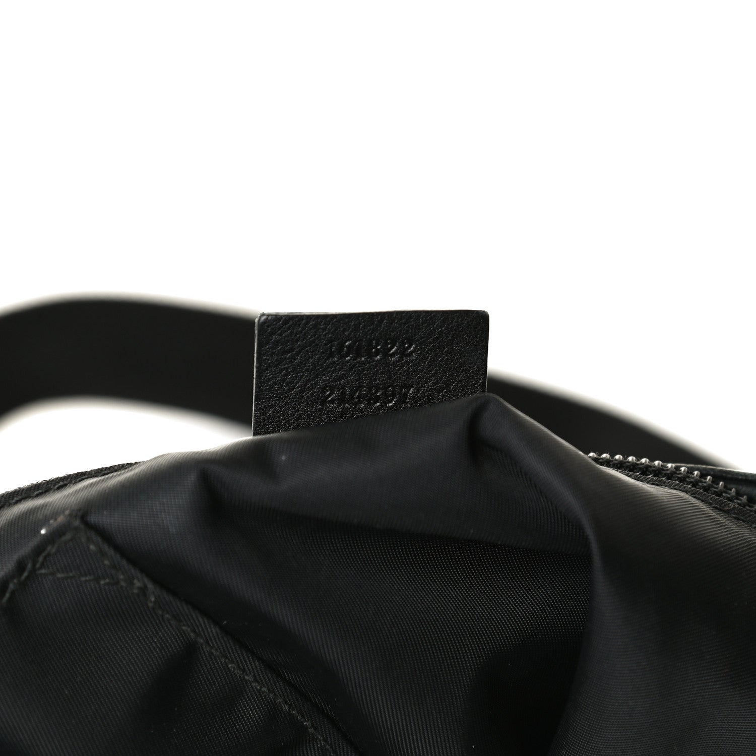 Gucci Guccissima Nylon Messenger Bag Black 7 of 16