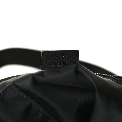 Gucci Guccissima Nylon Messenger Bag Black 7 of 16