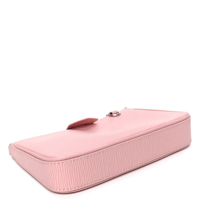 Louis Vuitton Epi Easy Pouch On Strap Rose Ballerine 3 of 4