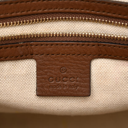 Gucci Monogram Web Medium Boston Dark Brown 6 of 19