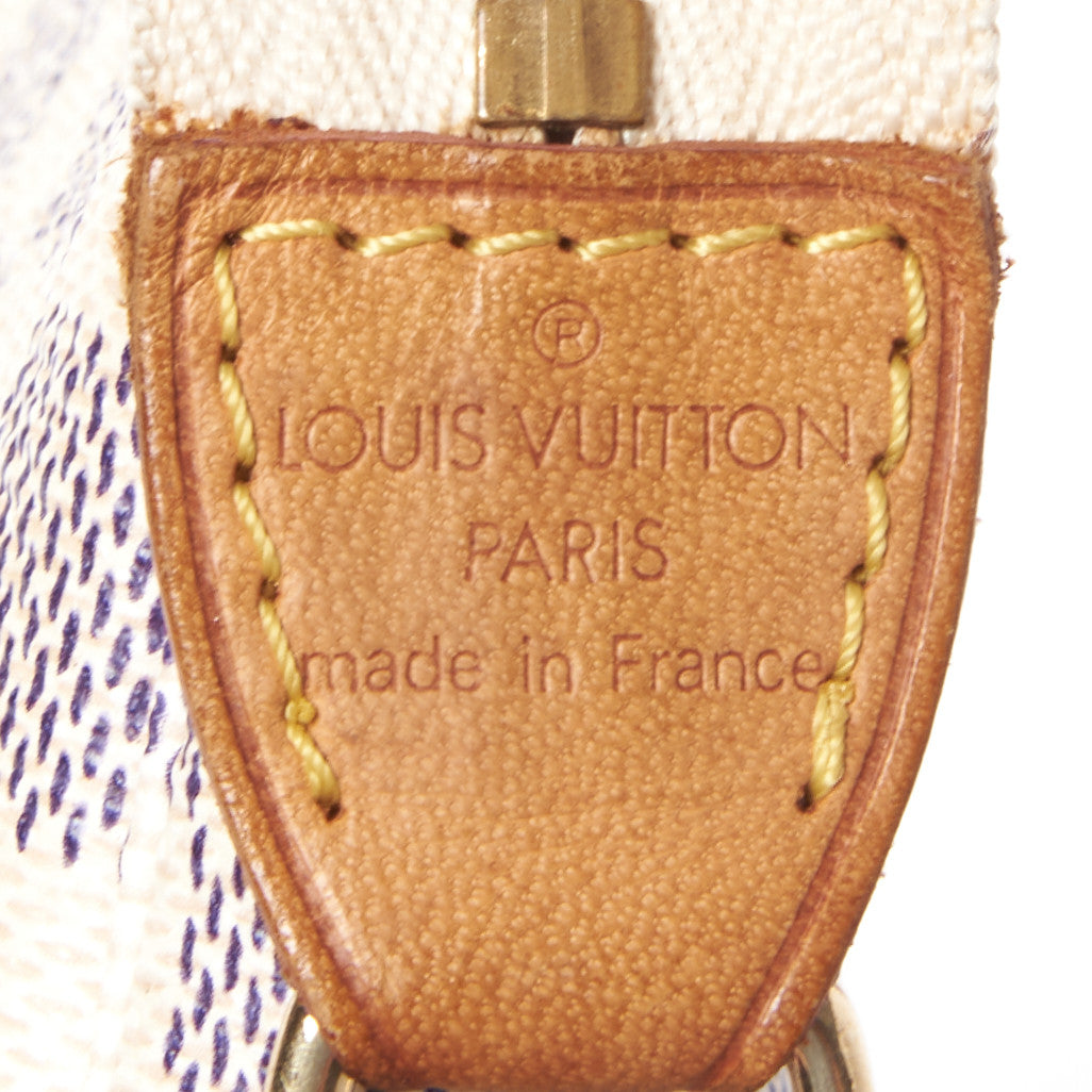 Louis Vuitton Damier Azur Mini Pochette Accessories 7 of 9