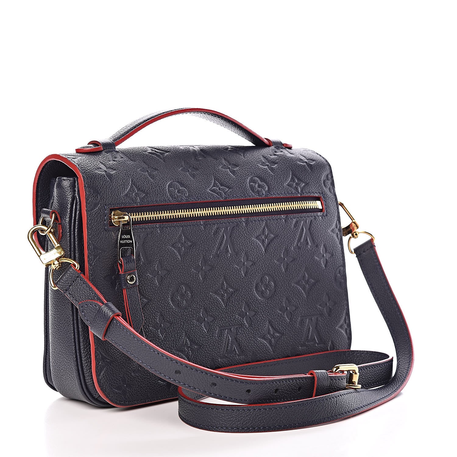 Louis Vuitton Empreinte Pochette Metis Marine Rouge 3 of 10