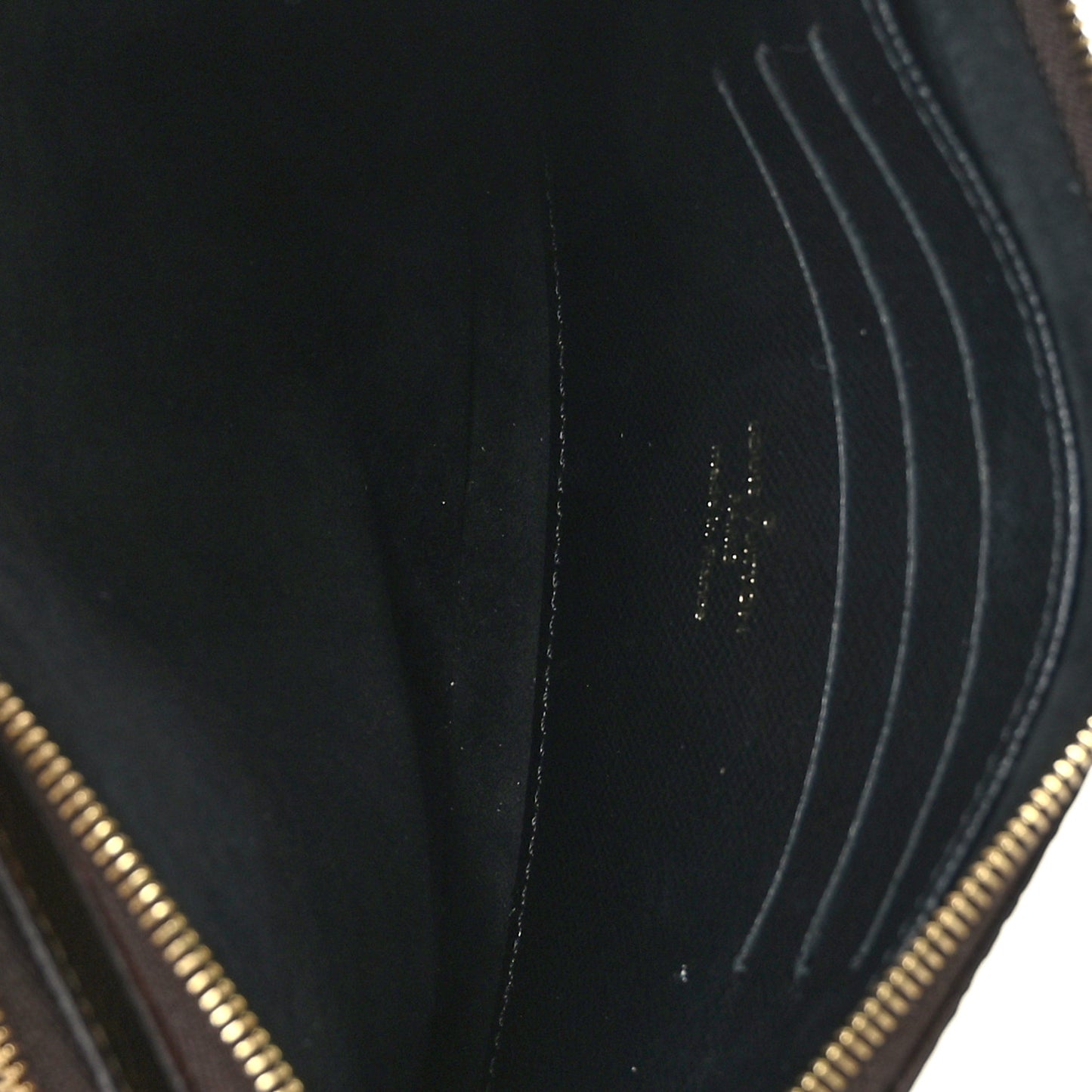Reverse Monogram Giant Double Zip Pochette