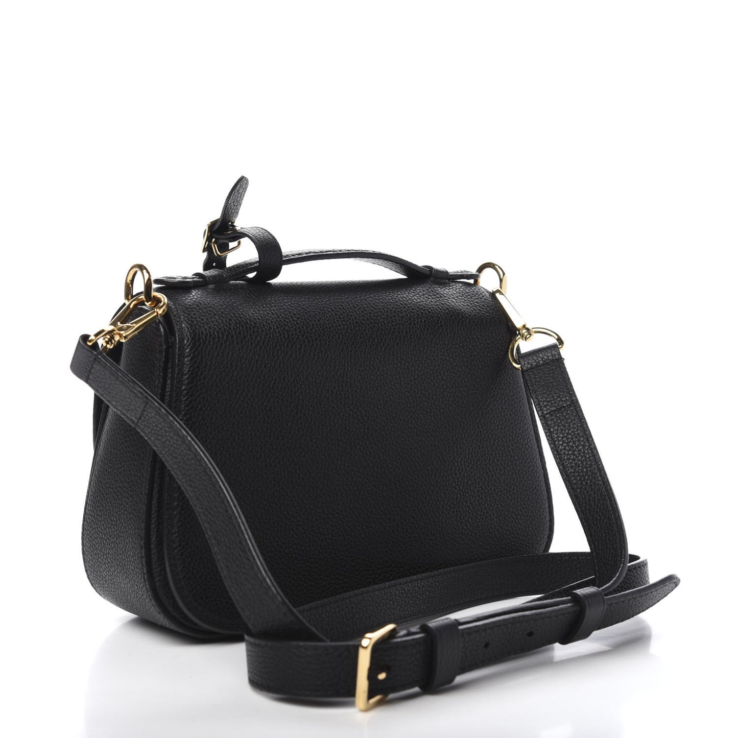 Grained Calfskin Vivienne NM Black