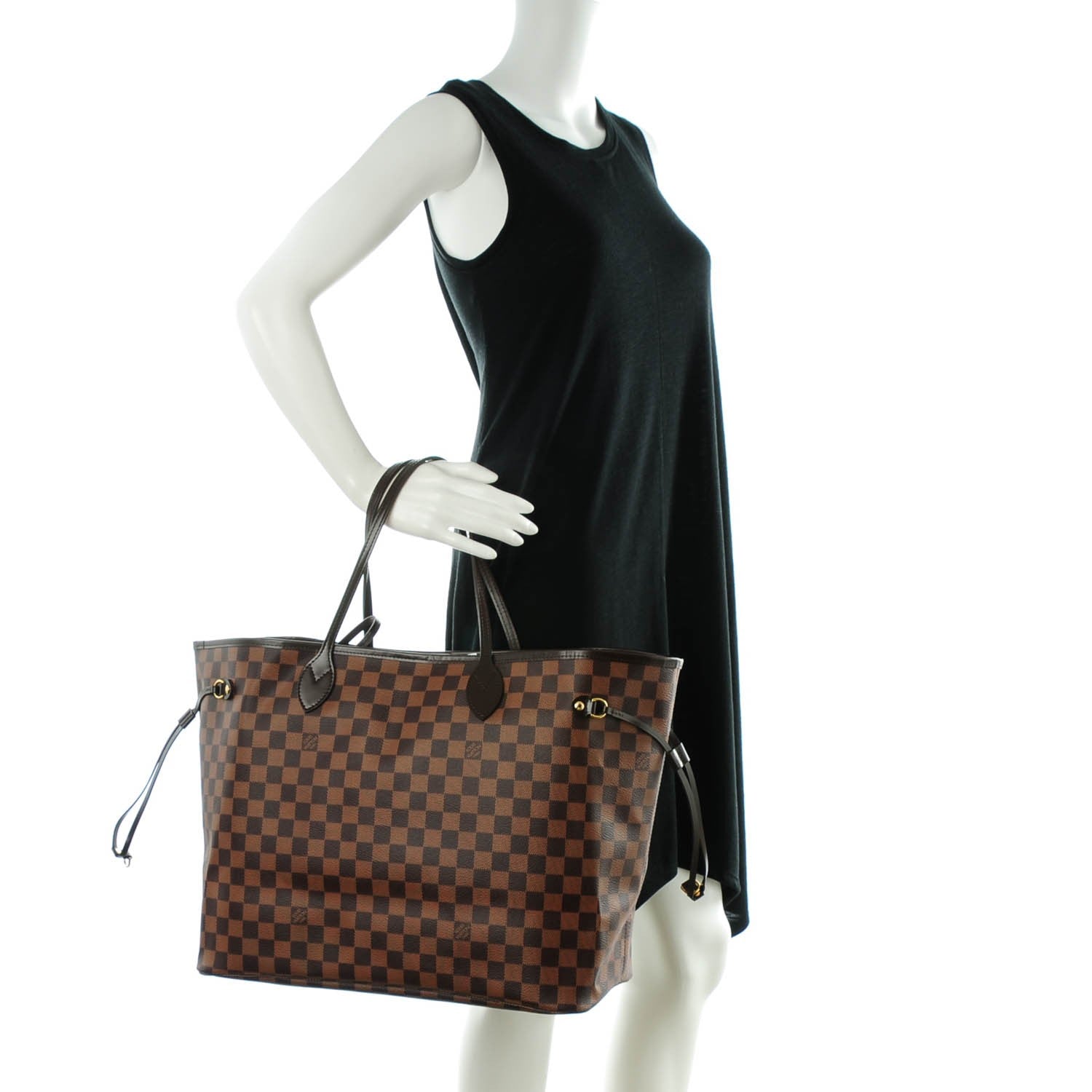 Louis Vuitton Damier Ebene Neo Neverfull GM 2 of 8